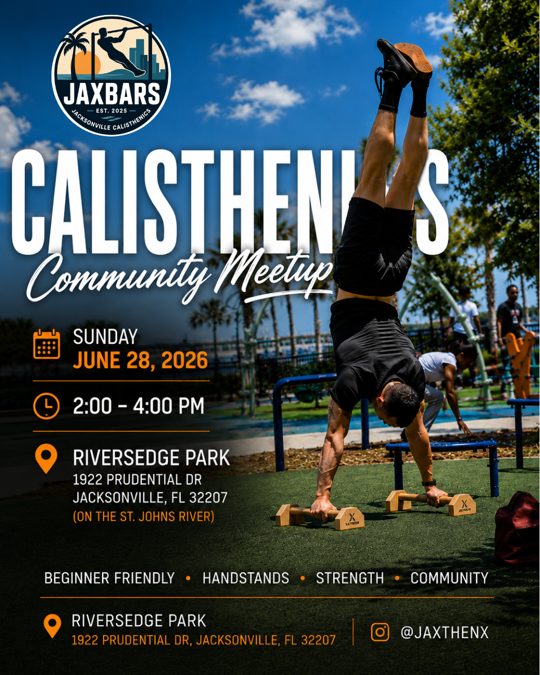 Current JaxBars meetup flyer